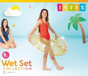 Colac de Inot Intex 56274NP Glitter 107 cm Vinil Rezistent - Img 6