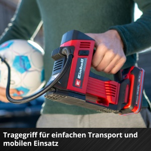 Compresor auto Einhell CE-CC 1823 D Li-Solo 18V 11 bar manometru digital LCD - Img 9