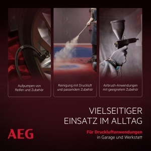 Compresor de aer AEG KL6, 6 L, 1,5 CP, 56 dB - Img 8