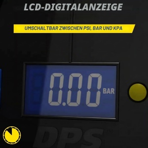Compresor de aer MICHELIN 12V, putere mare, cu display digital si USB - Img 7