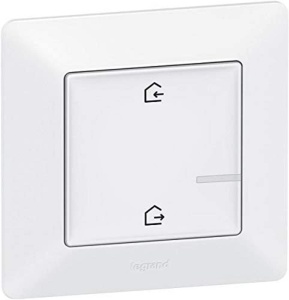 Comutator wireless Legrand Valena Life 752191, control rolete, Ultraalb - Img 2