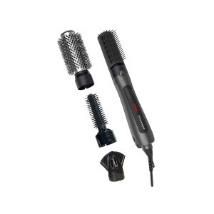 CONCEPT Electrocasnice Titan Care KF1325 Ondulator cu 4 atasamente 600W Protectie la supraincalzire Sistem click-in 2 niveluri de reglare a temperaturii + Functie COOL SHOT Gri mat - Img 1