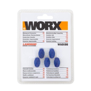 Conectori cablu pentru robot de tuns gazon WORX WA0198, set 5 buc, rezistenti la apa - Img 4