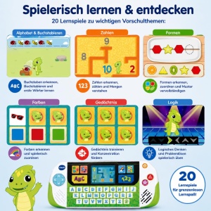 Consola de invatare VTech Learn Go pentru copii 3-6 ani - Img 4