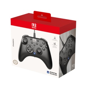 Controler cu fir HORI HORIPAD Turbo (negru) pentru Nintendo Switch 2 - Licentiat oficial de Nintendo - Img 6