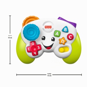 Controller de jocuri Fisher-Price Laugh Learn pentru copii, 2 moduri muzicale - Img 5
