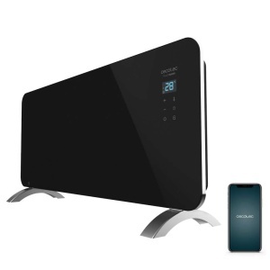 Convector de sticla Cecotec Ready Warm 6770, 2000 W, WiFi, pentru bai
