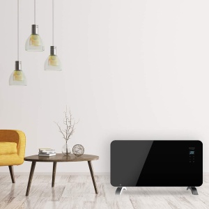 Convector electric Cecotec Ready Warm 6670 Crystal Connection 1500W WiFi IP24 Negru - Img 2