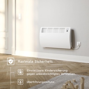 Convector electric STIEBEL ELTRON CON 30 Premium, 3 kW, pentru 35 m, cu display LC - Img 4