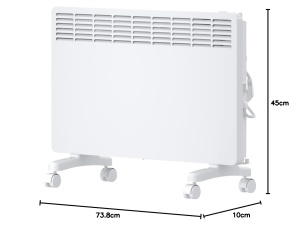 Convector electric STIEBEL ELTRON EG-50-PL2-PE, 2 kW, pentru 25 m, alb - Img 8