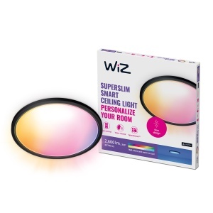 Corp de iluminat WiZ SuperSlim, 22W, 423 mm, dimmabil, negru