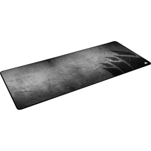 Corsair MM350 PRO Premium Rezistent la stropire Mouse Mouse Pad pentru jocuri din material rezistent la stropire (suprafata 93 x 40 cm, tesatura din microfibra, constructie din cauciuc moale cu grosimea de 4 mm, fund din cauciuc) Extended XL, Negru/Gri