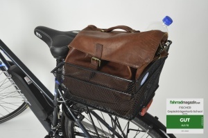Cos de bicicleta FISCHER 50171, negru, capacitate 25 kg, usor de montat - Img 6