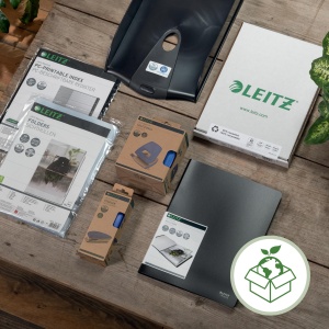 Cos de gunoi Leitz Recycle, 15 litri, 6 bucati, negru - Img 7