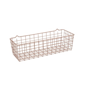 Cos multius cu maner Metaltex Koala, 33x12x9 cm, cupru
