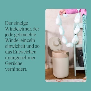 Cos pentru scutece Tommee Tippee Twist Click 12 cartuse de umplere - Img 2