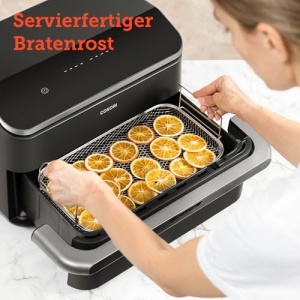Cosori Accesoriu Heissluftfritteuse Gratar Multifunctional din Otel Inoxidabil 304 Compatibil TwinFry 10L - Img 2