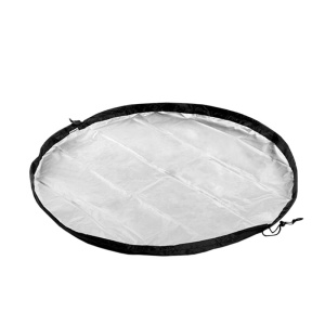 Covoare de schimb InnovaGoods 2-in-1, impermeabil, negru, 90 x 90 cm
