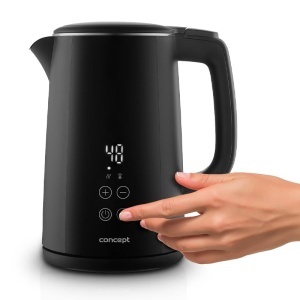 Cratita electrica Concept RK3360 cu temperatura reglabila 1,5 l, Negru - Img 3