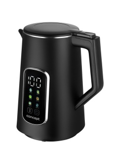 Cratita electrica Concept RK3385, 1.7 l, Negru, cu control temperatura