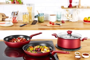 Cratita Tefal Daily Chef, 16 cm (1,5 L), durabila, robusta, usor de curatat, acoperire antiaderenta, semnal termic, bucatarie sanatoasa, inductie G2732802 - Img 5