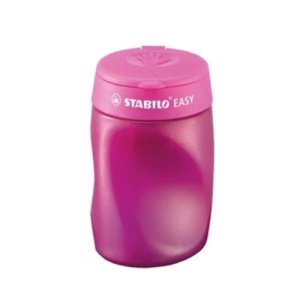 Creion ergonomic STABILO EASYgraph S pentru stangaci, din lemn FSC, cu ascutitor si radiera - Img 2