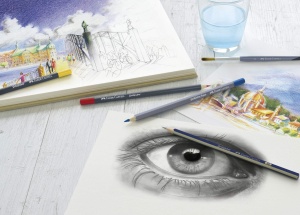 Creion Faber-Castell 112503, set 12 creioane, duritate 3B, culoare neagra - Img 4
