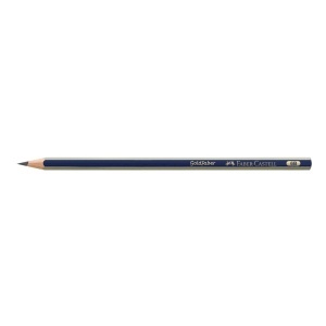 Creion grafit Faber-Castell Goldfaber 6B, set 12 bucati - Img 2