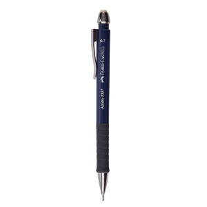 Creion mecanic Faber-Castell Apollo, mina 0,7 mm, culoare albastru inchis - Img 3