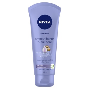 Crema de maini NIVEA 100ml cu Macadamia si Lotus, Formula Vegana