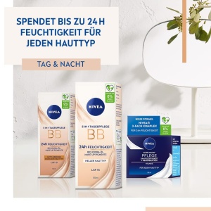 Crema hidratanta NIVEA 5 IN 1 BB 24h cu LSF 15 pentru ten deschis, cu ulei de jojoba - Img 4