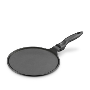 Cretiera WMF Devil 27 cm, Antiaderenta, Inclus Teigverteiler si Spatula din Lemn