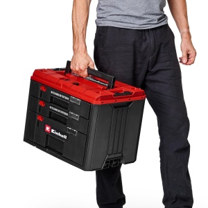 Cufar cu sertare Einhell E-Case, 3 sertare, capacitate 1000 kg, sistem modular - Img 7