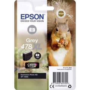 Culoare gri Epson Original 478XL Tinta pentru imprimanta XP-15000