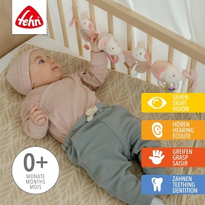 Culoare si sunete - Jucarie pentru carucior Fehn feehnLAND cu figurine adorabile - Img 2
