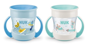 Cupa de invatare NUK Mini Magic, 160 ml, design 360, 2 bucati - Img 1
