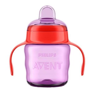 Cupa de invatare Philips Avent SCF55103, 200 ml, cu trunchi din silicon - Img 4