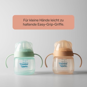 Cupa de tranzitie Tommee Tippee 150 ml, verde si portocalie, 2 bucati - Img 5