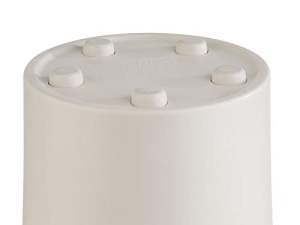Cupa pentru dressing APS Pastell, 1.5 litri, 13 cm, alba, melamin - Img 3