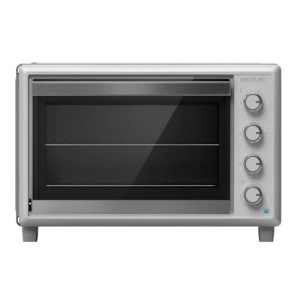 Cuptor cu convectie de masa Cecotec 60 litri BakeToast 6090 Gyro alb 2200 W Iluminat interior 12 functii Temperatura pana la 230degC Usa dubla din sti - Img 2