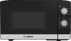 Cuptor cu microunde Bosch FFL020MS2 Seria 2, 26 x 44 cm, 800 W, placa rotativa 27 cm, balama usii stanga, suport de curatare, iluminare LED, iluminare uniforma - Img 1