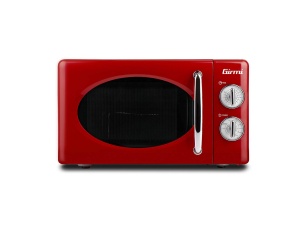 Cuptor cu microunde combinat Girmi FM21, 20 litri, otel, rosu. - Img 2