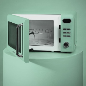 Cuptor cu microunde digital Cecotec ProClean 5110, 20L, 700W, Verde Retro - Img 6