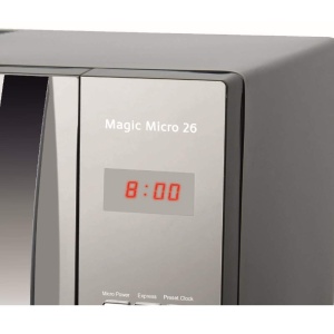 Cuptor cu microunde HAEGER Magic Micro 26L 800W, 5 niveluri putere, timer 60 minute - Img 3