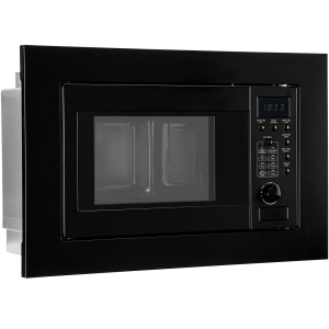 Cuptor cu microunde incorporabil Bomann MWG 2215 EB, 20L, 800W, negru mat