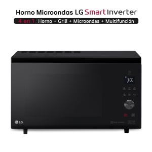 Cuptor cu microunde LG MJ3965BPS, 39L, 1200W, Negru - Img 3