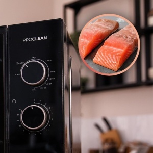 Cuptor cu microunde mecanic Cecotec Proclean 4120, 23L, 800W, Grill 1000W, Timer 35 minute - Img 9