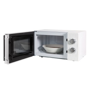 Cuptor cu microunde Russell Hobbs Honeycomb RHMM715 Solo 17 litri 700W alb cu 5 niveluri de putere temporizator incorporat si functie de dezghetare - Img 8