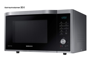 Cuptor cu microunde Samsung MC32J7055CTEG, 900 W, 32 , Argintiu - Img 3