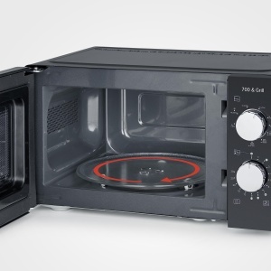 Cuptor cu microunde SEVERIN MW 7781 2-in-1 700W Grill 900W NegruInox - Img 5